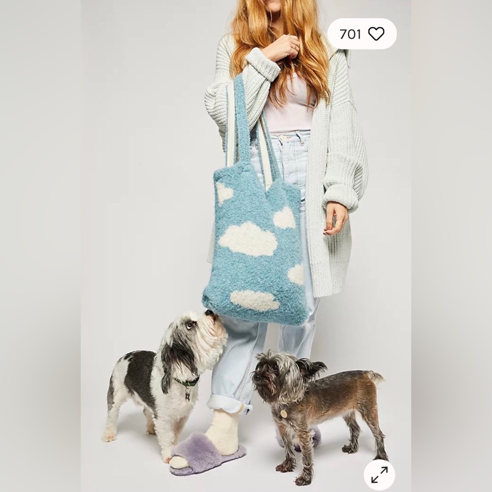 *FLASH SALE* NWT Free People Sky High Cloud Carry On Scarf Set